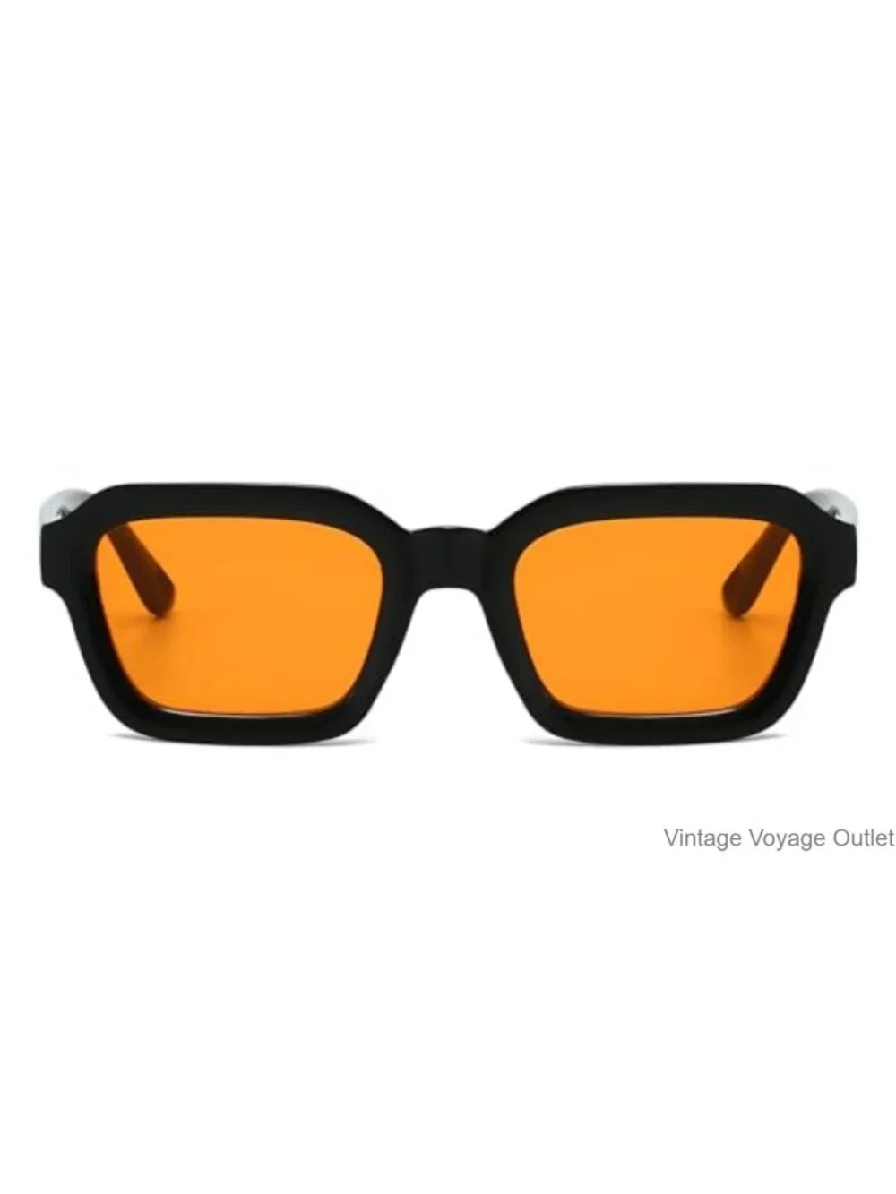 Retro Square Sunglasses UV400 Vintage 90s Hexagon Unisex